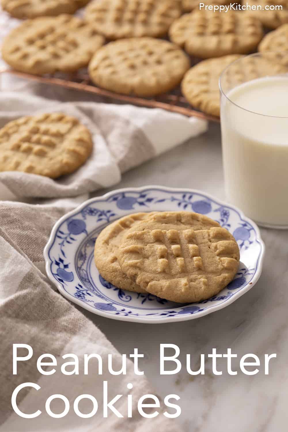 Peanut Butter Cookies Recipe - Preppy Kitchen