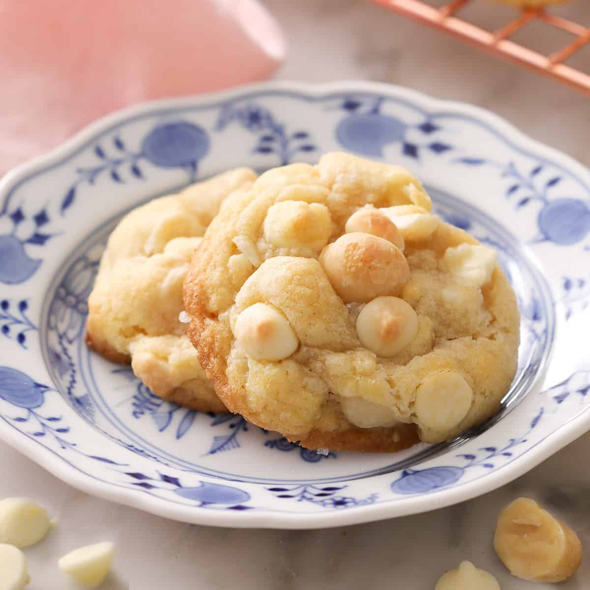 White Chocolate Macadamia Nut Cookies - Preppy Kitchen
