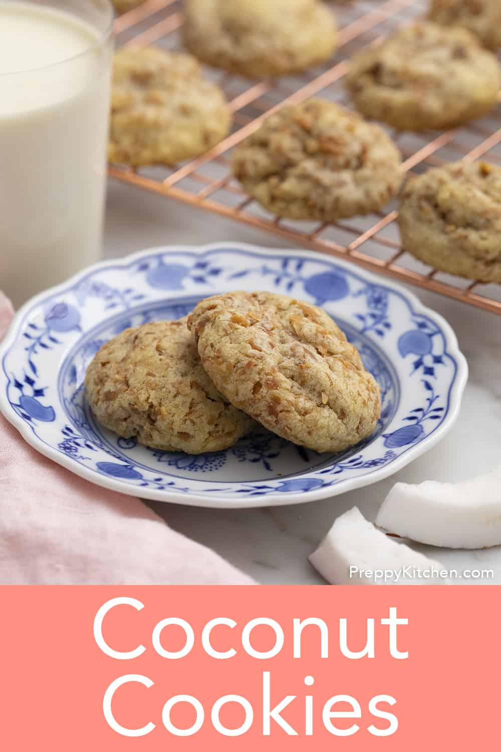Coconut Cookies Preppy Kitchen