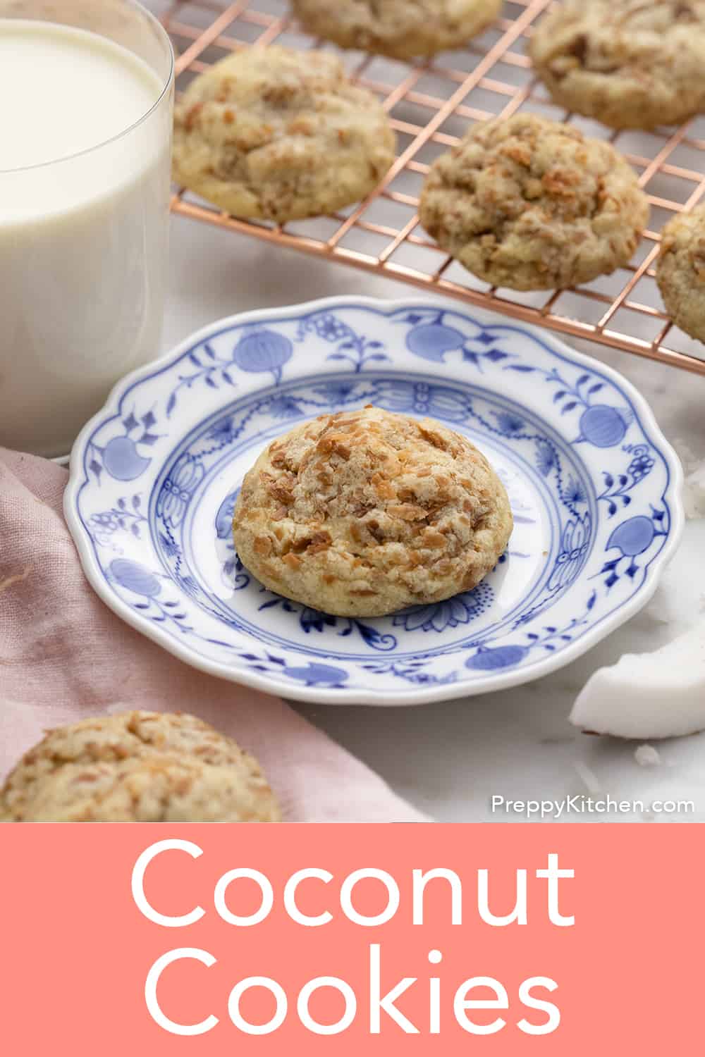 Coconut Cookies Preppy Kitchen