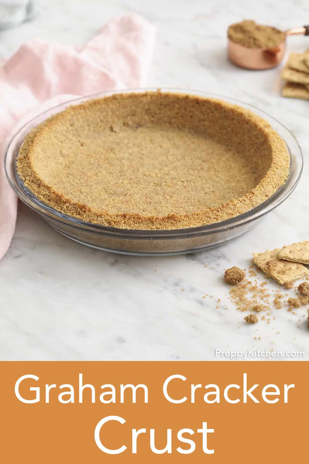 Graham Cracker Crust - Preppy Kitchen