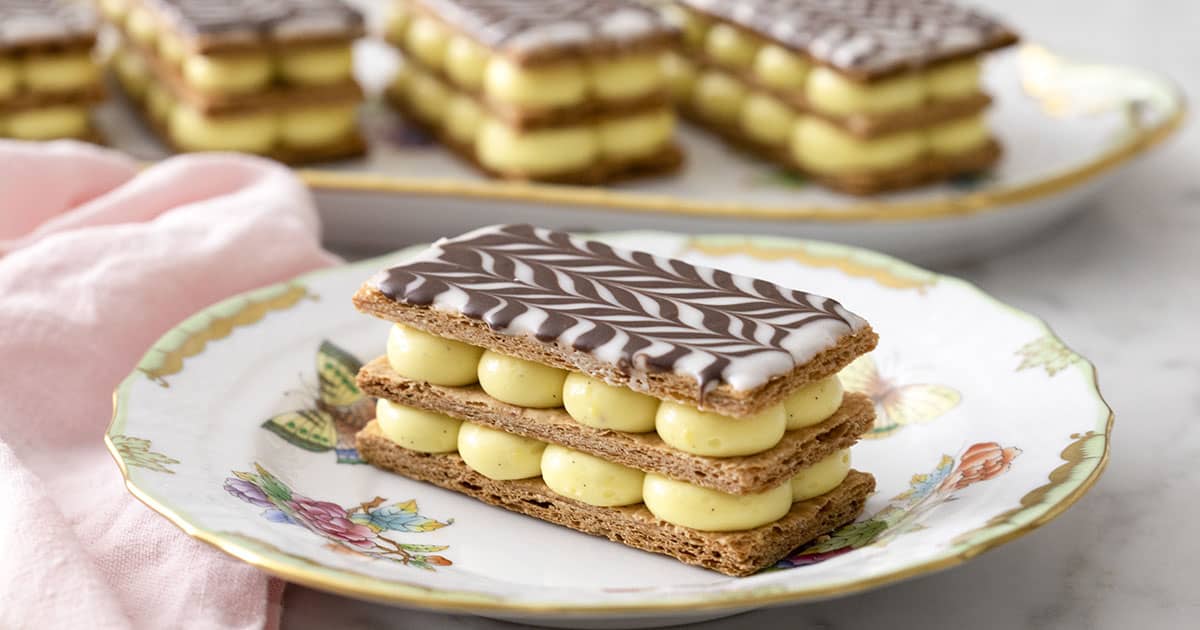 Best Mille Feuille Recipe - How to Make Mille Feuille