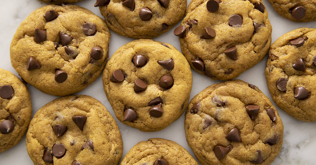 Pumpkin Chocolate Chip Cookies - Preppy Kitchen