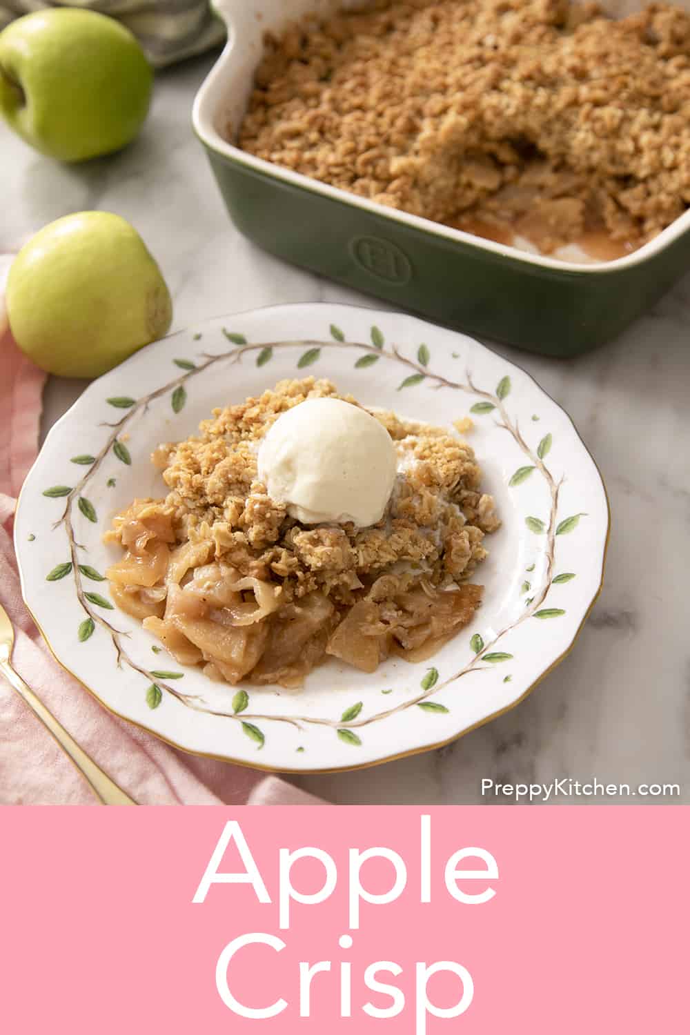 Best Apple Crisp Recipe - Preppy Kitchen