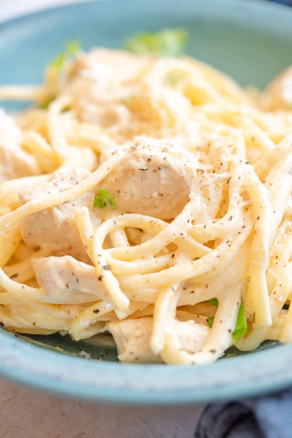 Instant Pot Chicken Alfredo - Preppy Kitchen