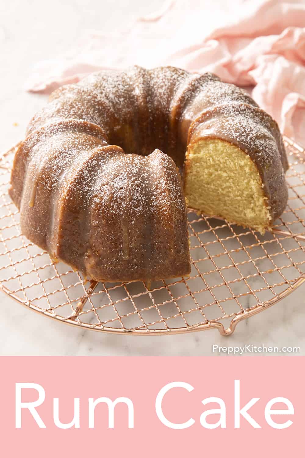 Rum Cake - Preppy Kitchen