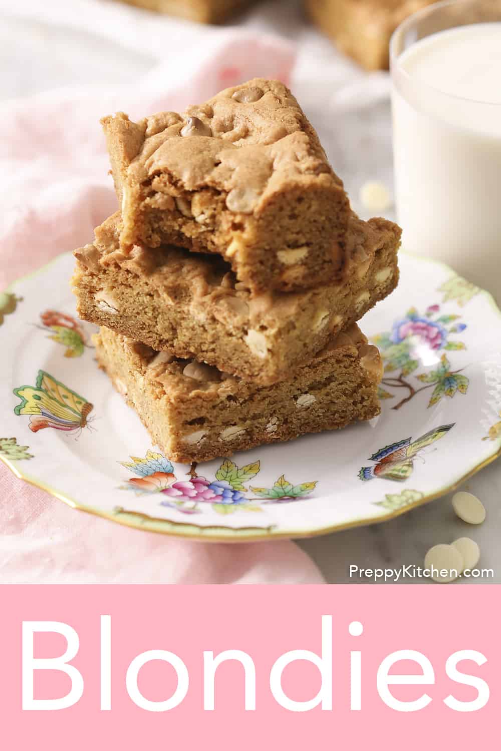 Blondie Recipe - Preppy Kitchen