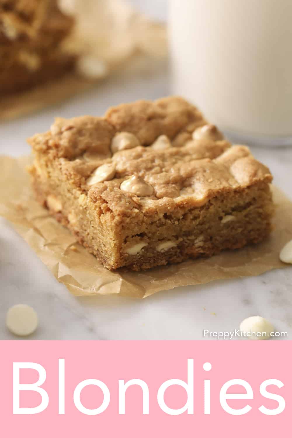 Blondie Recipe - Preppy Kitchen