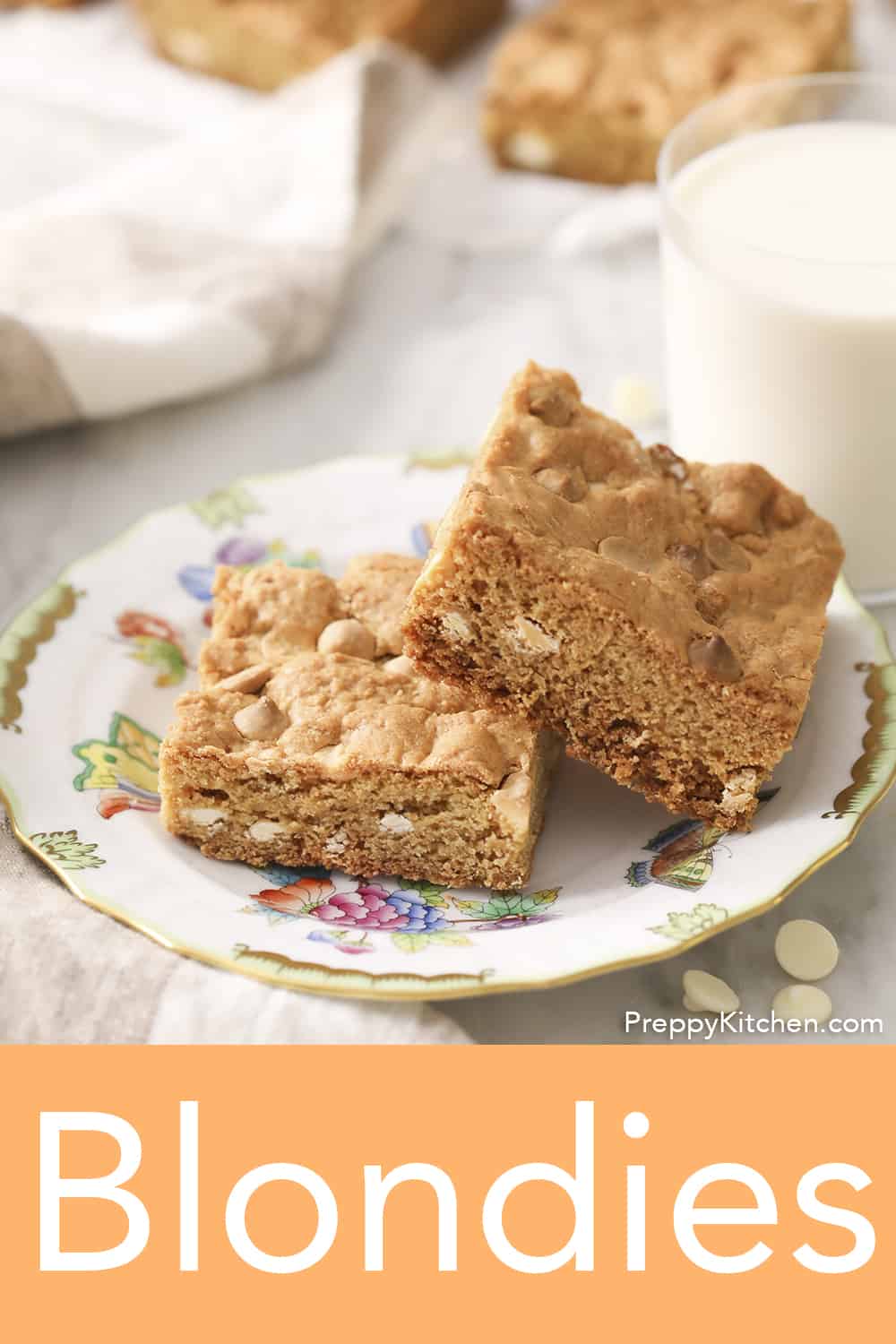 Blondie Recipe - Preppy Kitchen