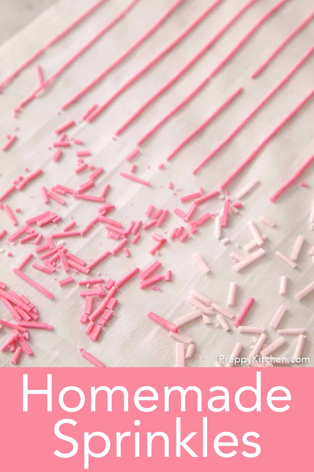 Homemade Sprinkles - Preppy Kitchen