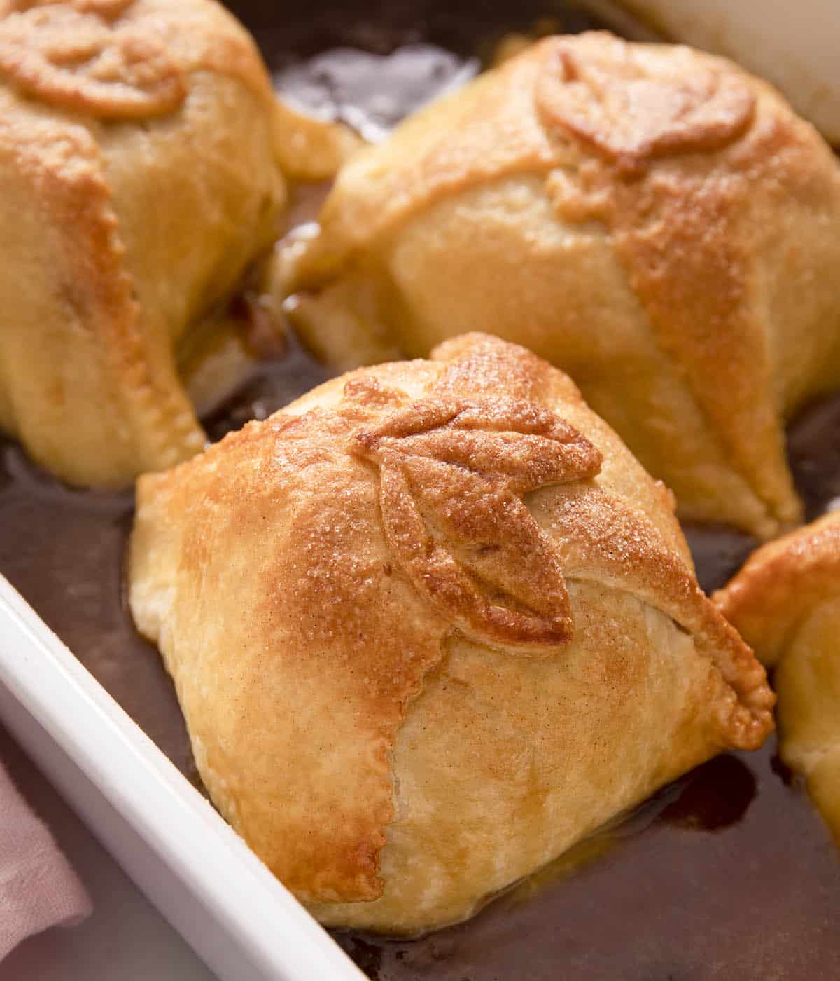 Old-Fashioned Apple Dumplings - Brown Eyed Baker