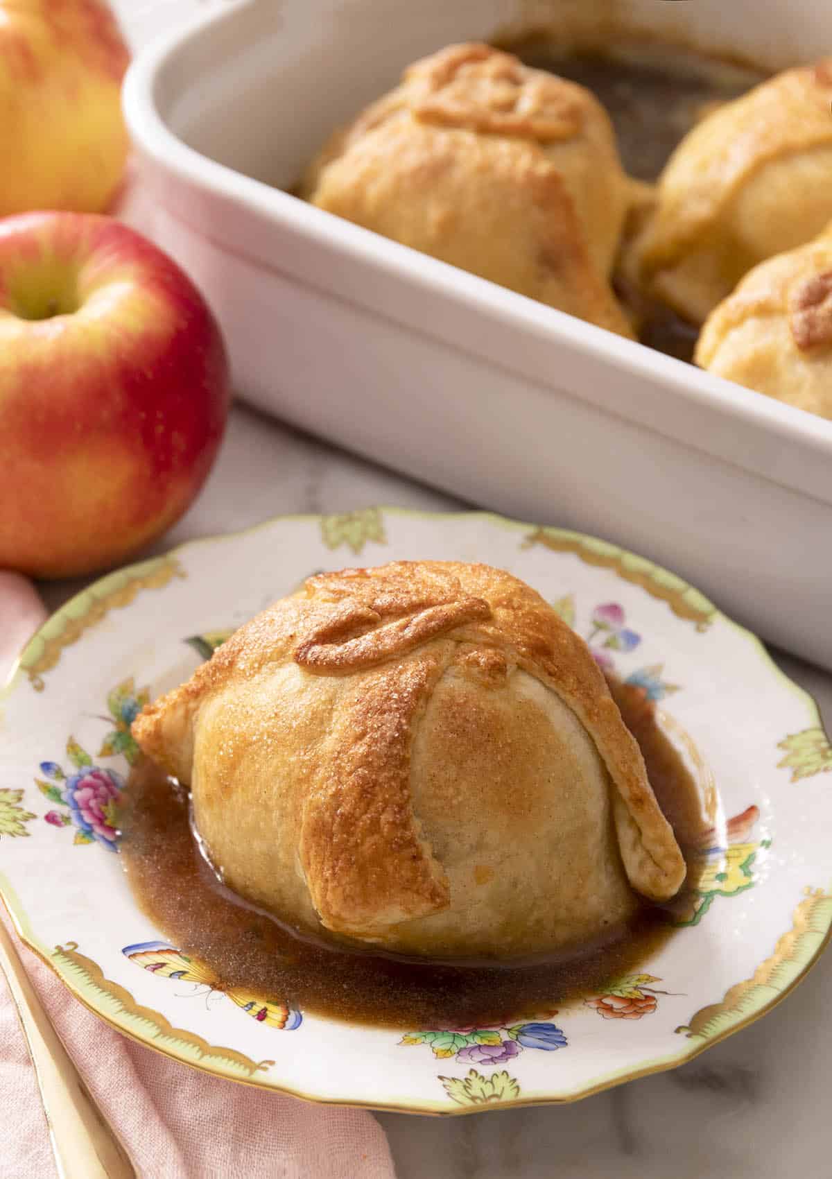 Old-Fashioned Apple Dumplings - Brown Eyed Baker