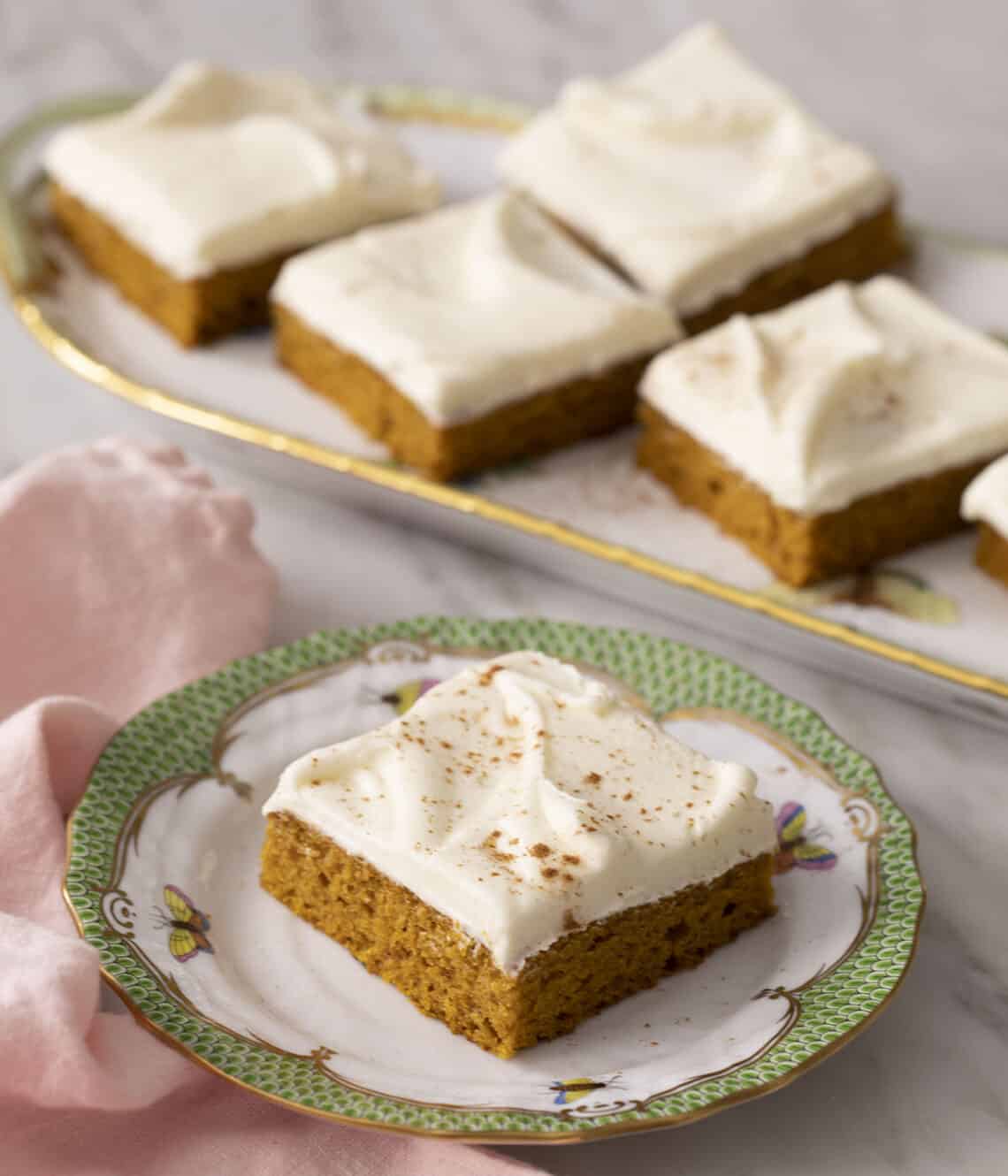 Pumpkin Bars Recipe Preppy Kitchen 5235