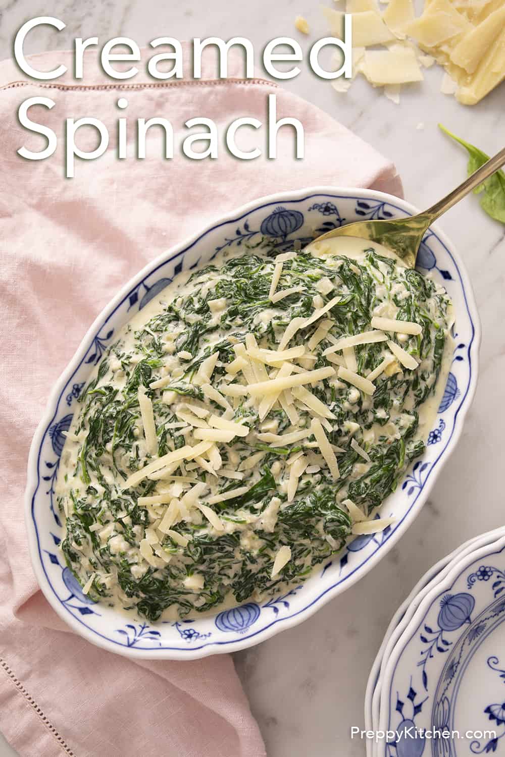 Creamed Spinach - Preppy Kitchen