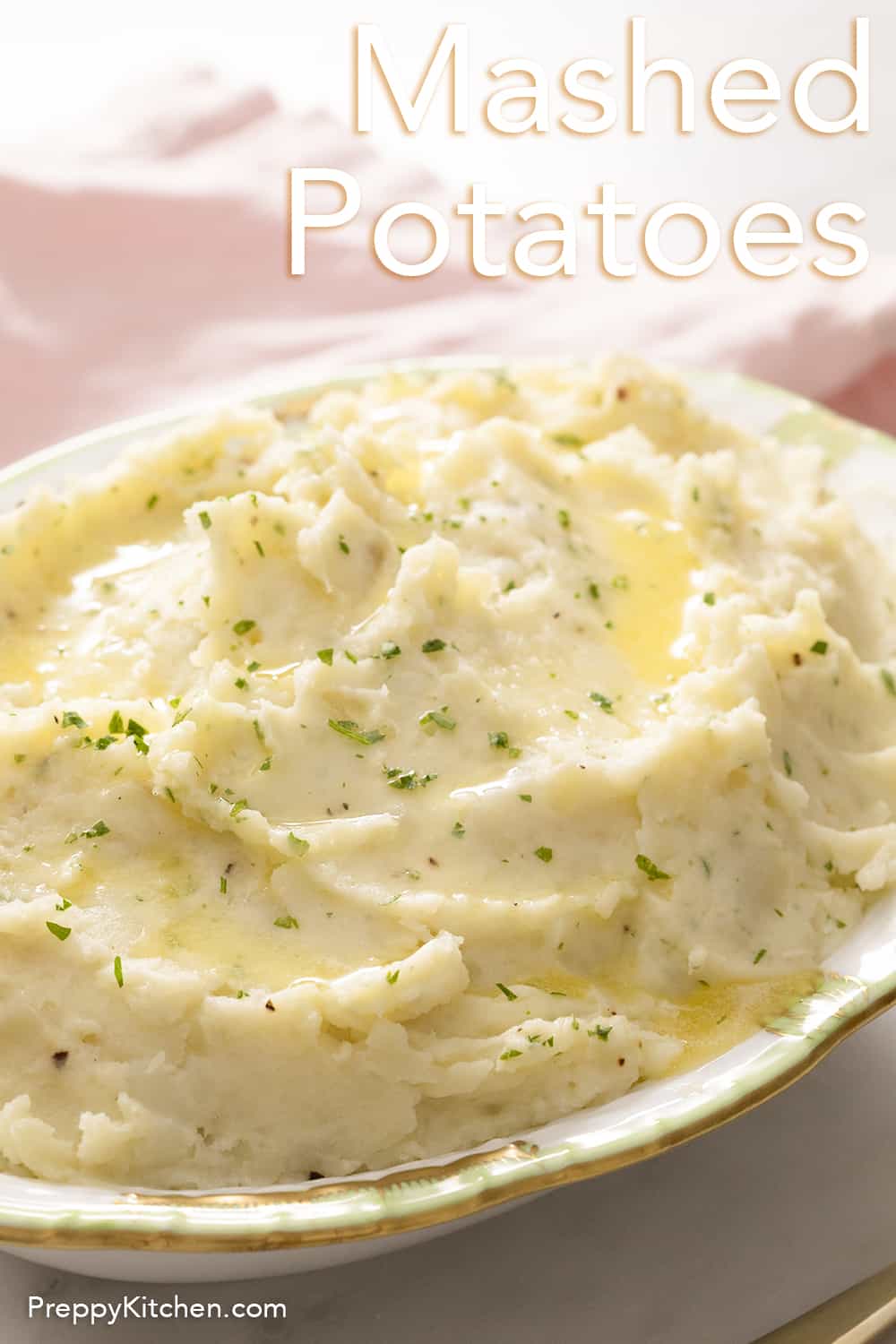 Creamy Mashed Potatoes Recipe - Preppy Kitchen