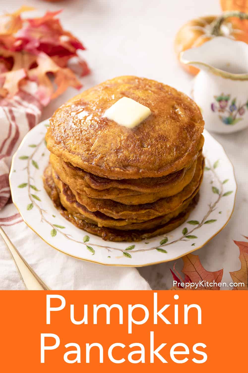 Pumpkin Pancakes Preppy Kitchen