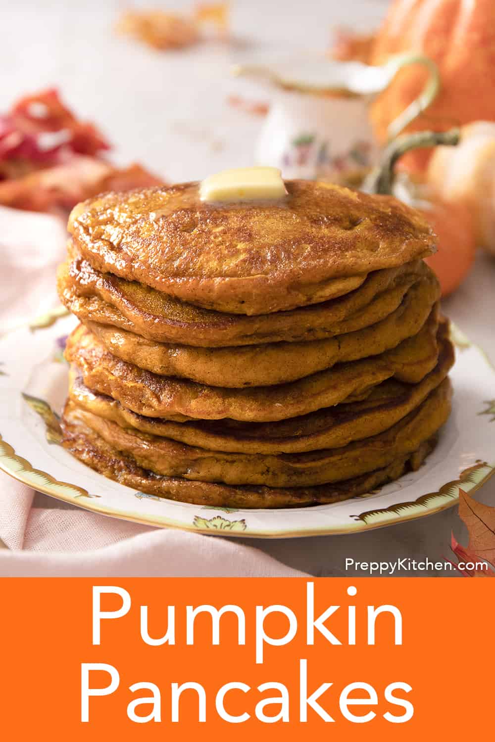 Pumpkin Pancakes - Preppy Kitchen