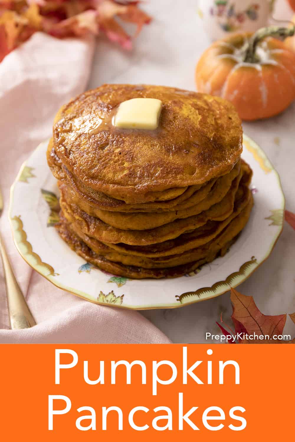 Pumpkin Pancakes Preppy Kitchen