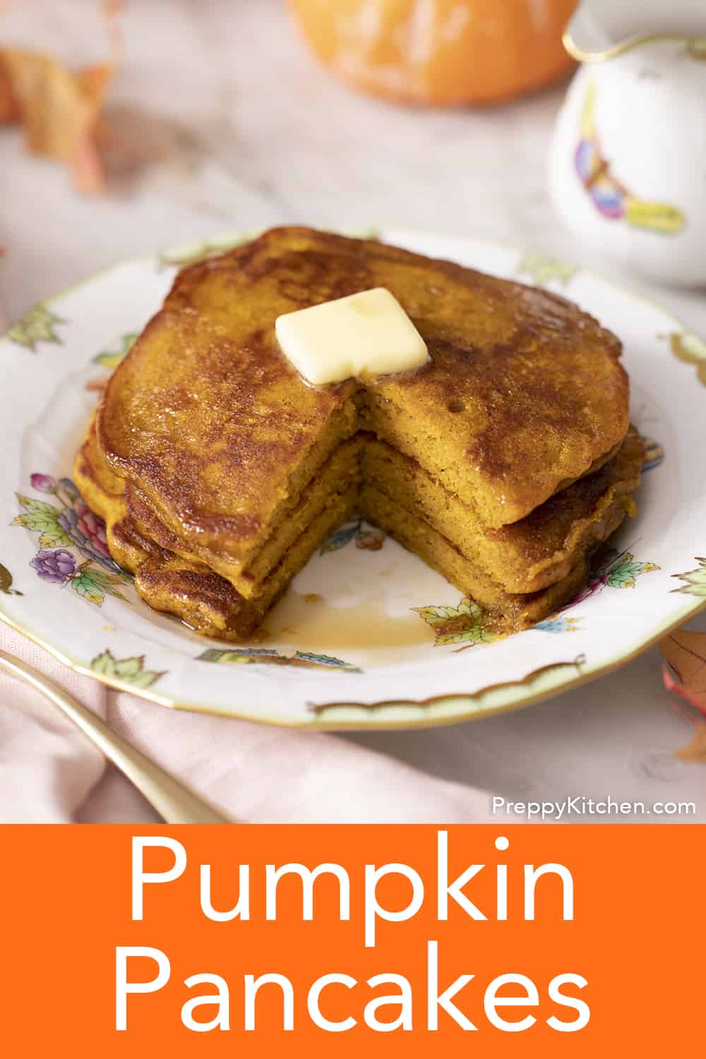 Pumpkin Pancakes Preppy Kitchen
