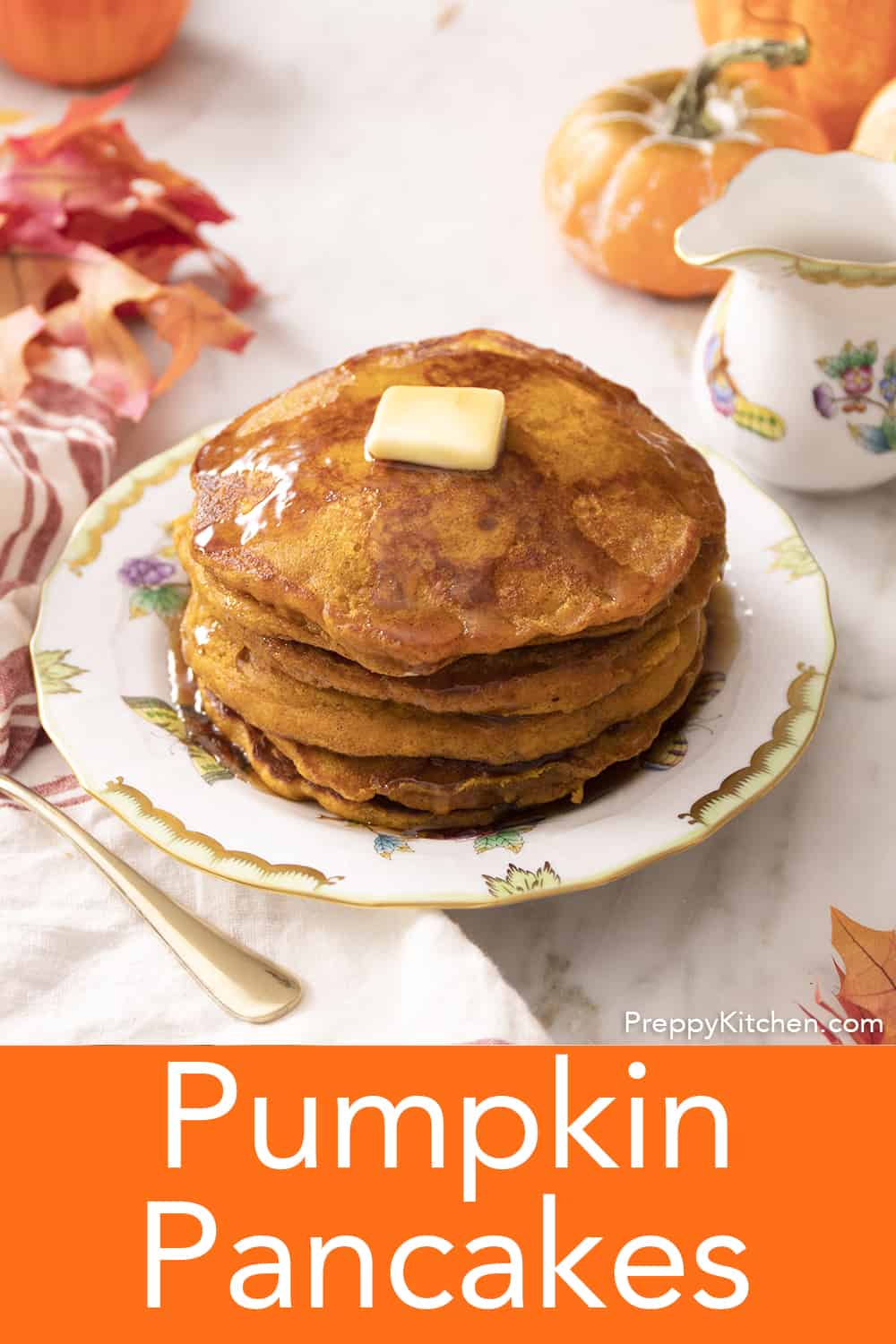 Pumpkin Pancakes - Preppy Kitchen