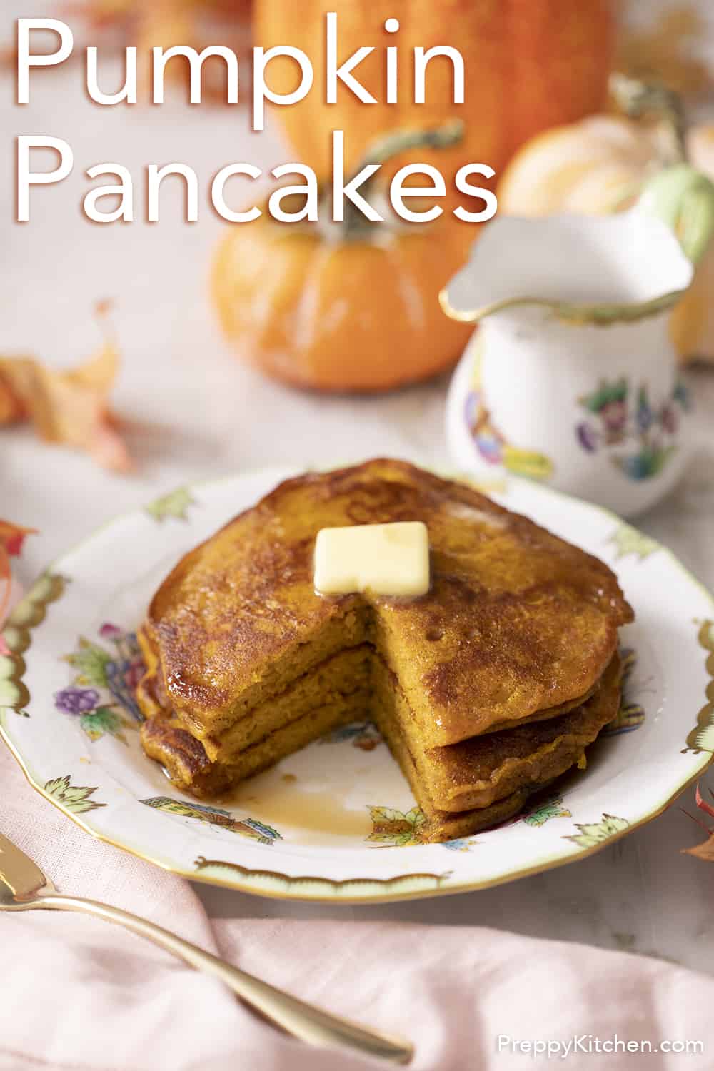 Pumpkin Pancakes Preppy Kitchen