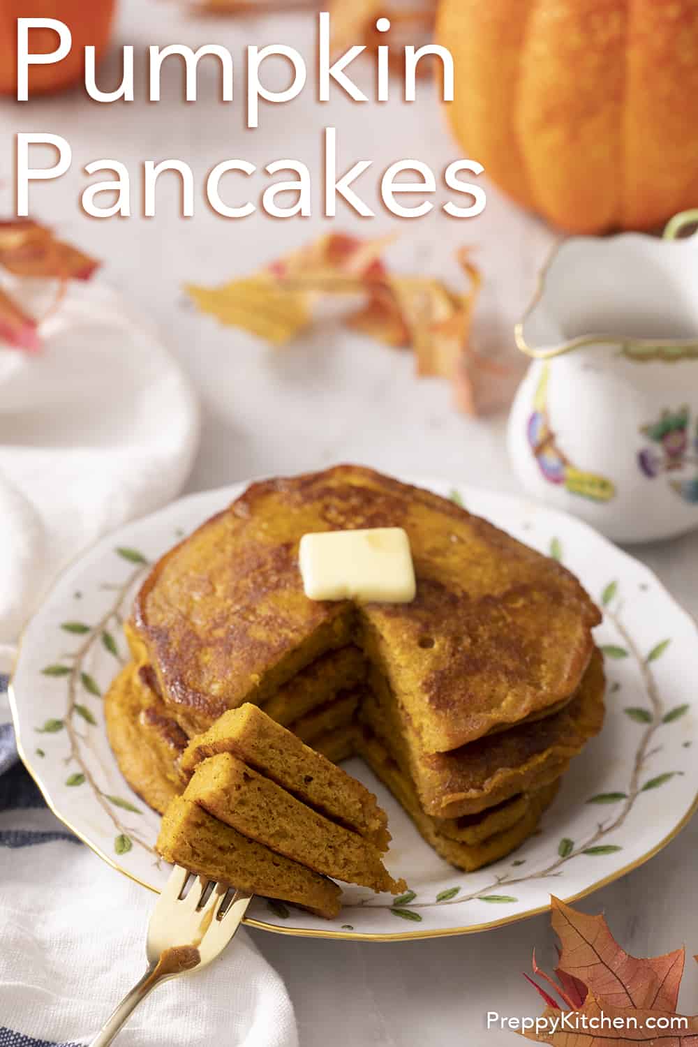 Pumpkin Pancakes Preppy Kitchen