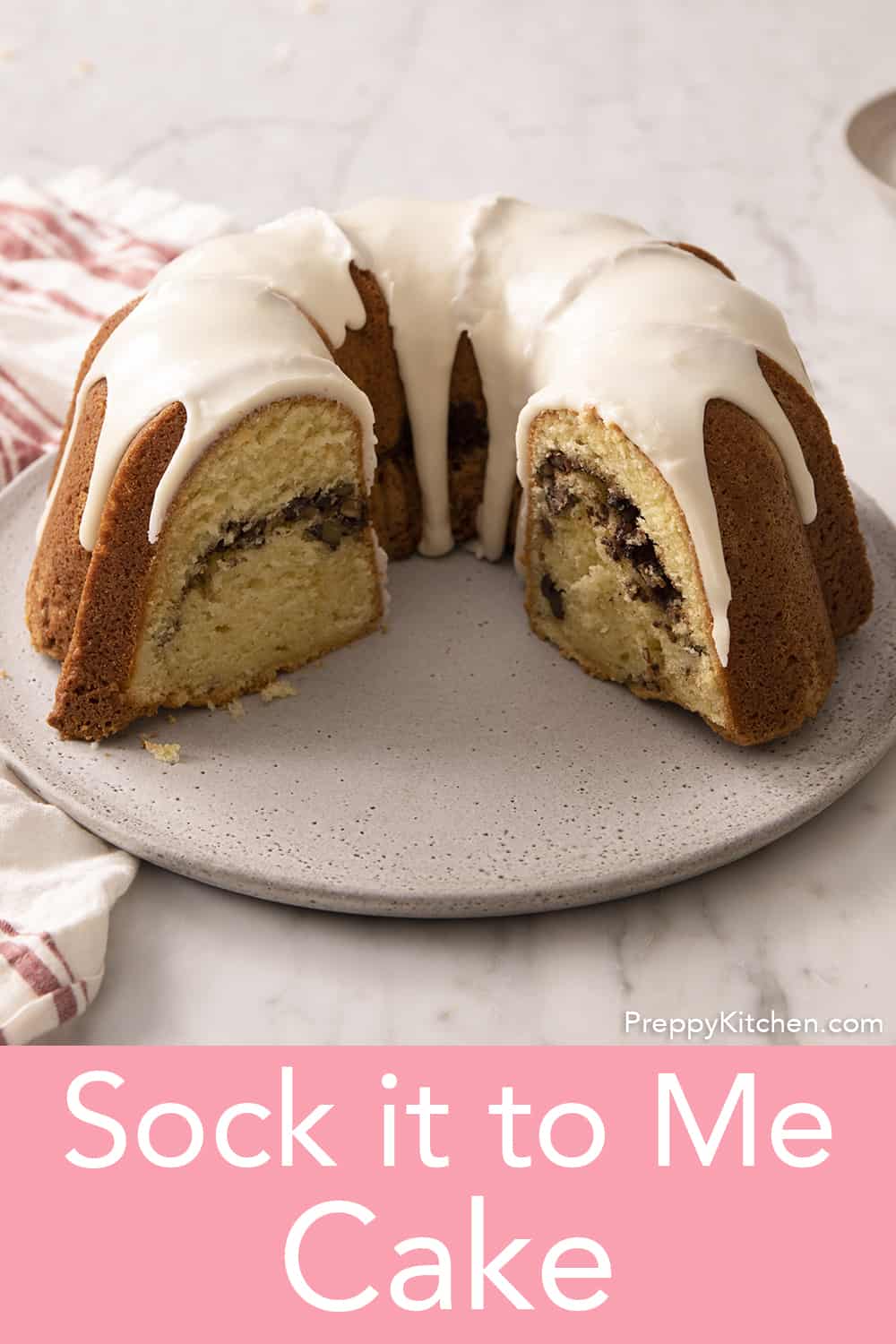 Sock it to Me Cake - Preppy Kitchen