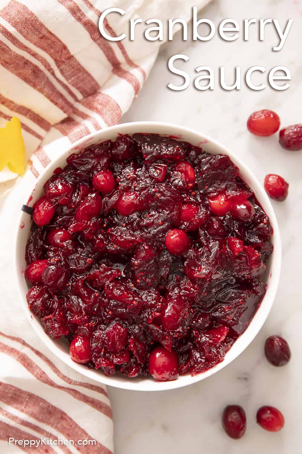 Cranberry Sauce - Preppy Kitchen