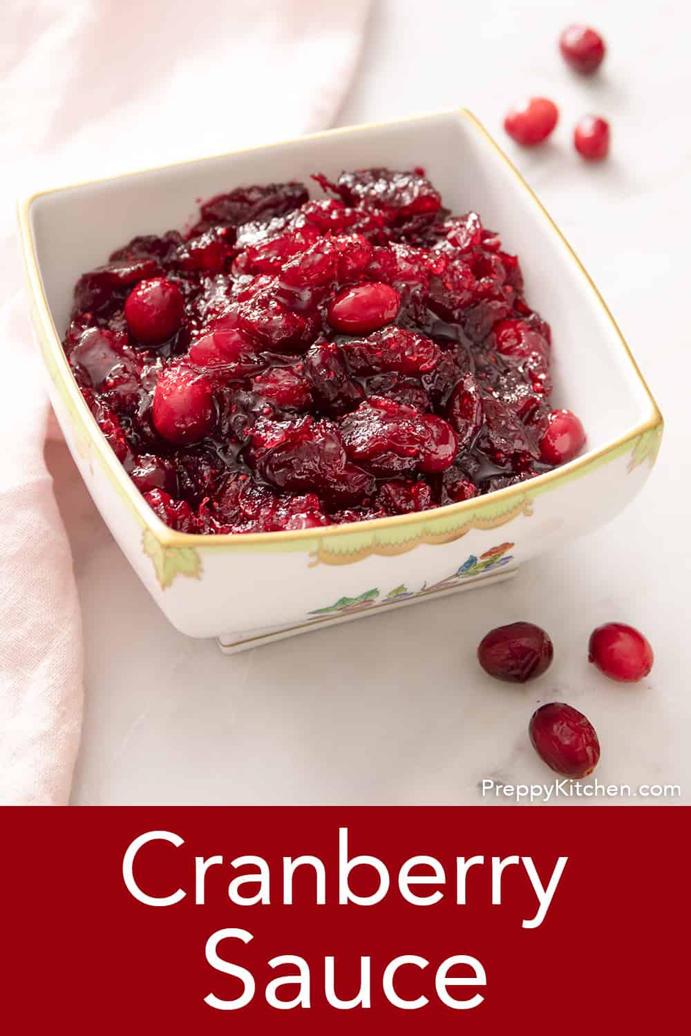 Cranberry Sauce - Preppy Kitchen