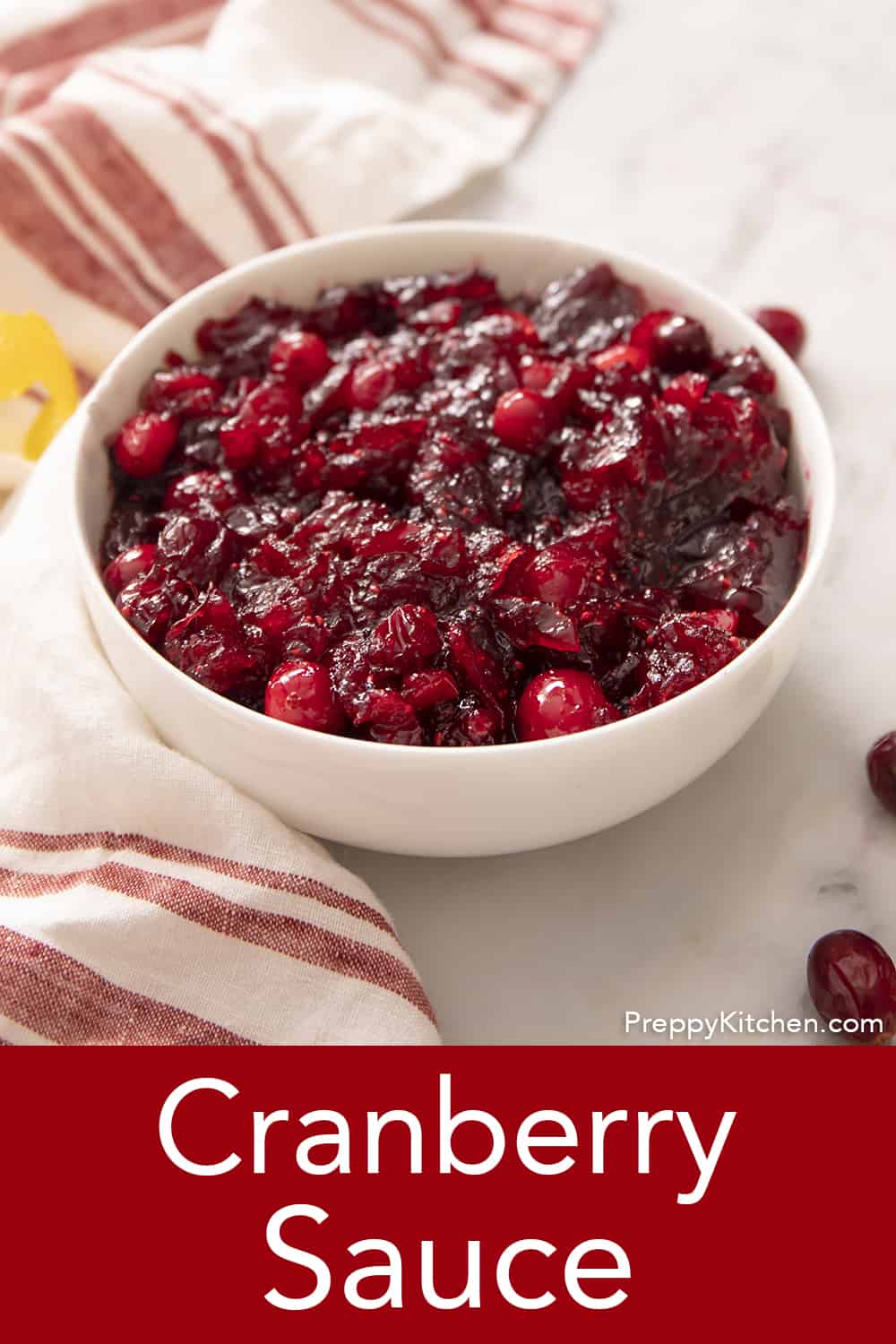 Cranberry Sauce - Preppy Kitchen