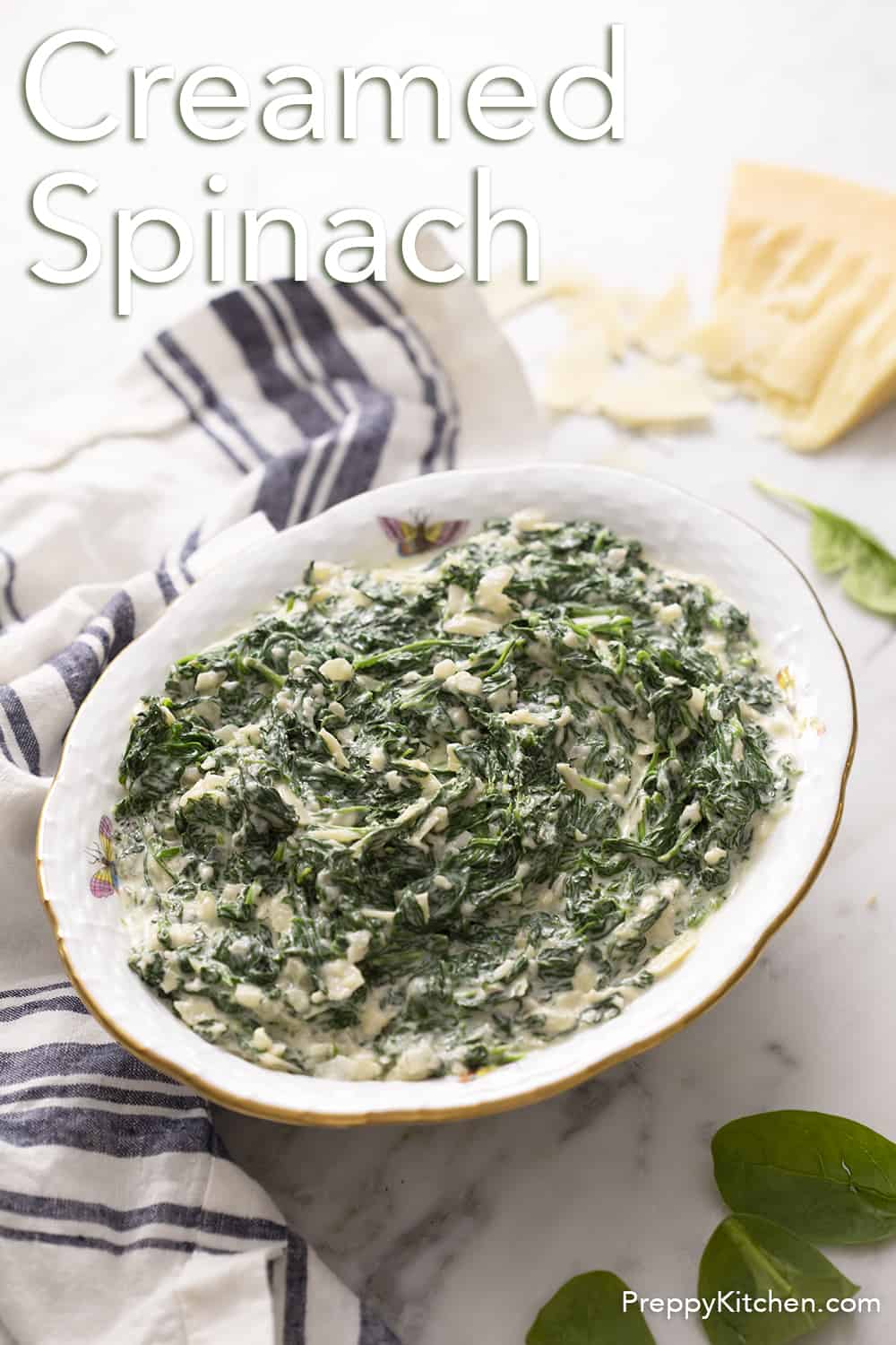 Creamed Spinach - Preppy Kitchen