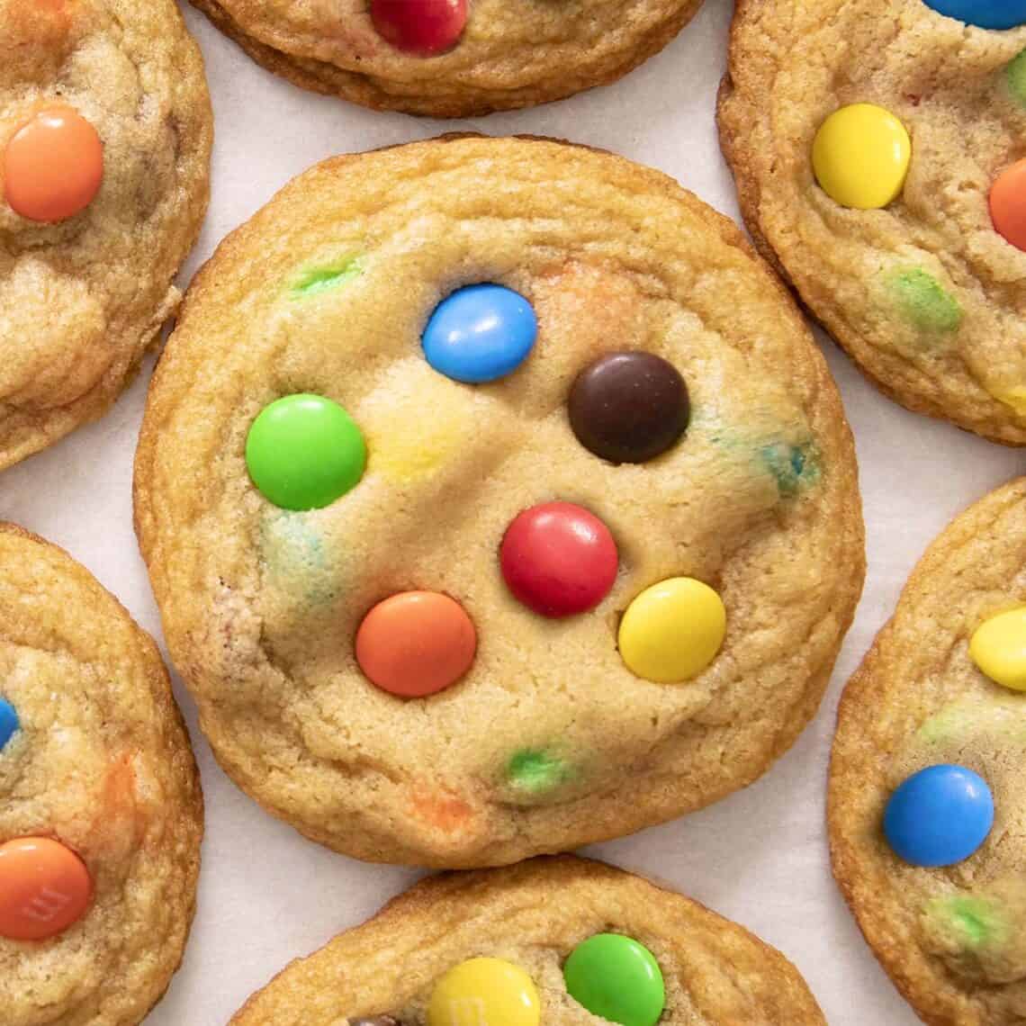 M&M Cookies - Preppy Kitchen