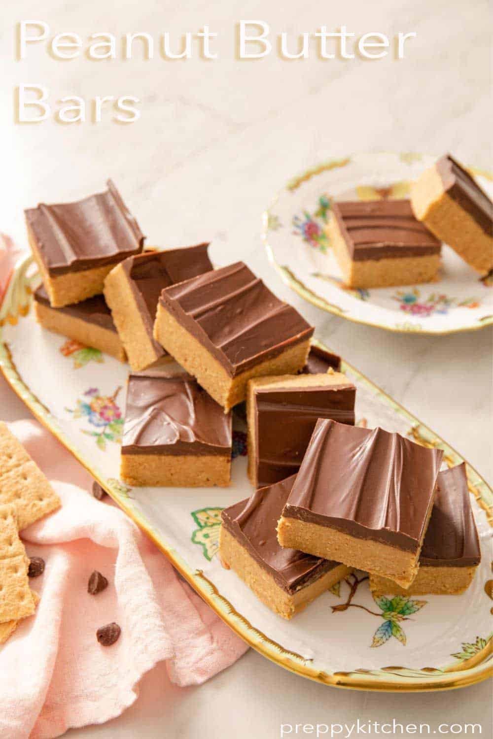 Peanut Butter Bars Preppy Kitchen