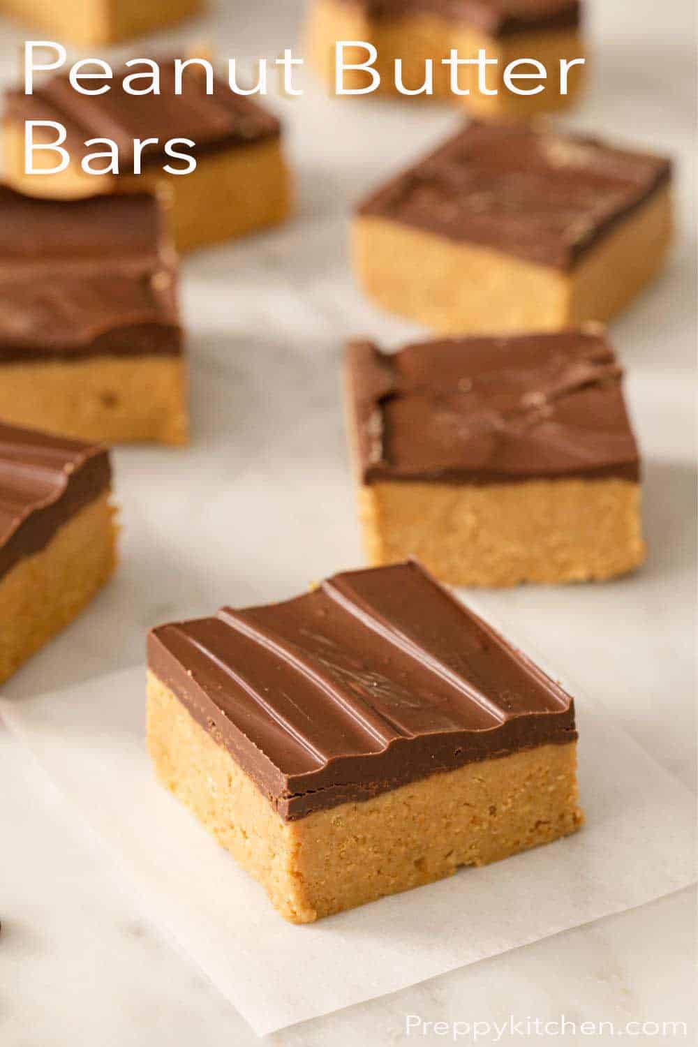 Peanut Butter Bars - Preppy Kitchen