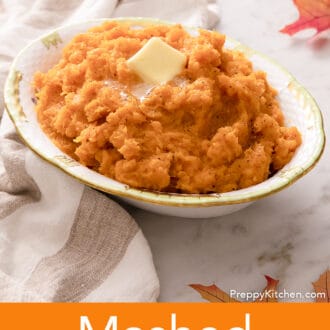 Mashed Sweet Potatoes - Preppy Kitchen