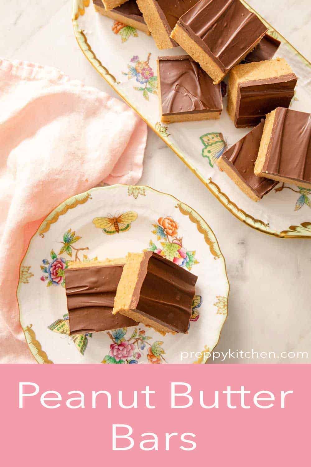 Peanut Butter Bars Preppy Kitchen