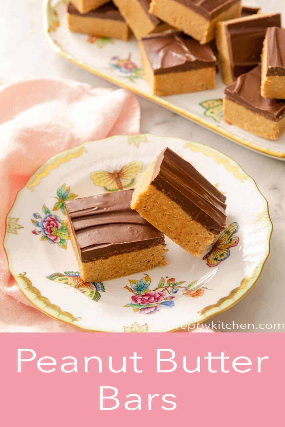 Peanut Butter Bars Preppy Kitchen