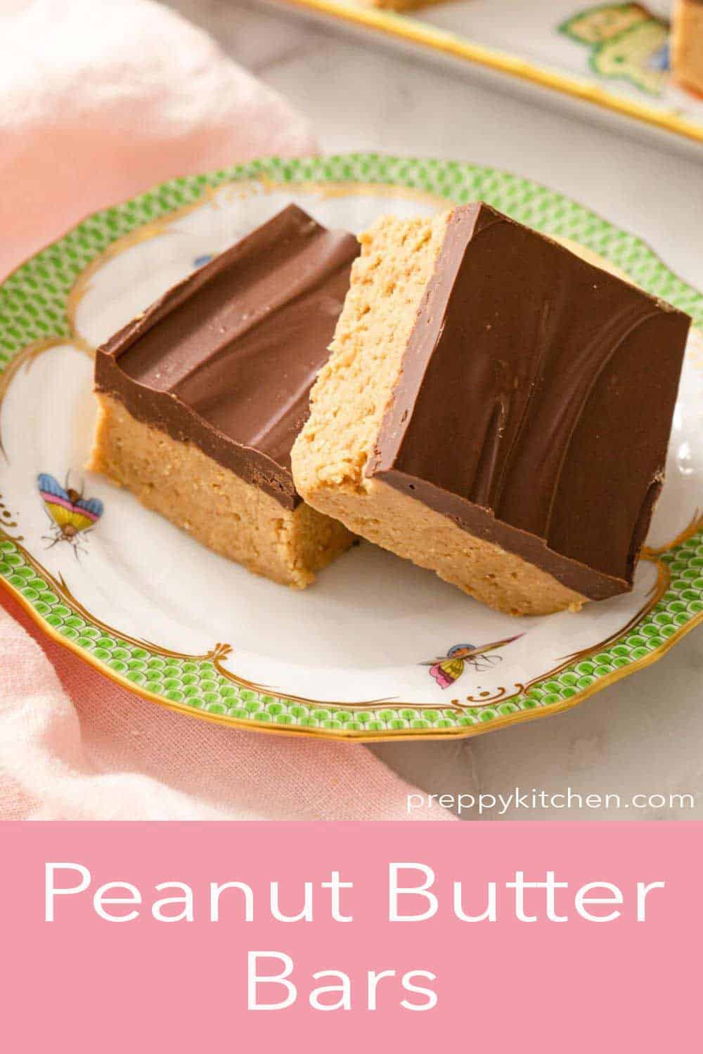 Peanut Butter Bars Preppy Kitchen