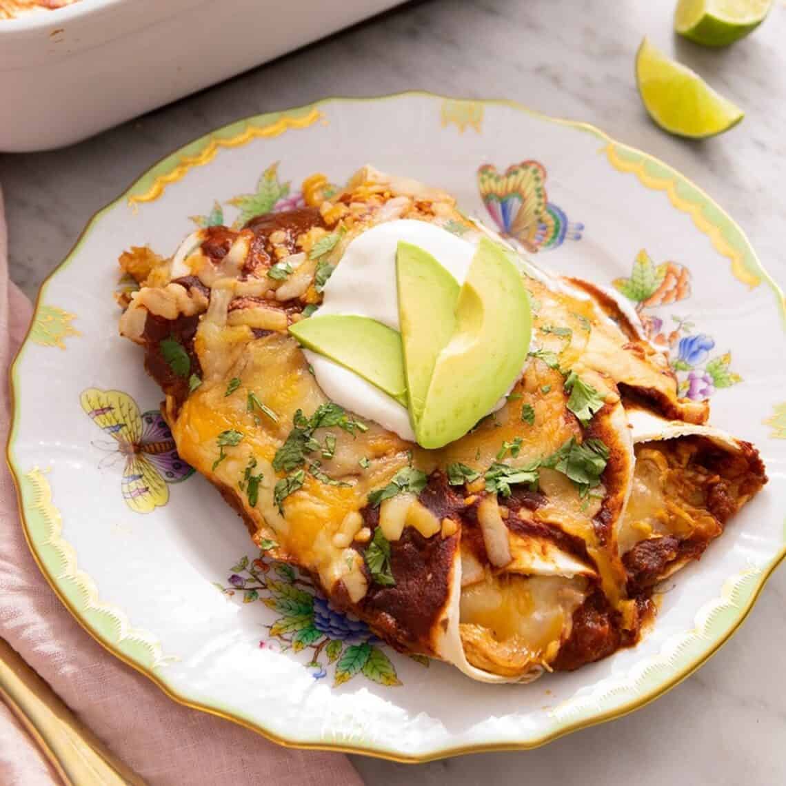 Chicken Enchiladas Preppy Kitchen