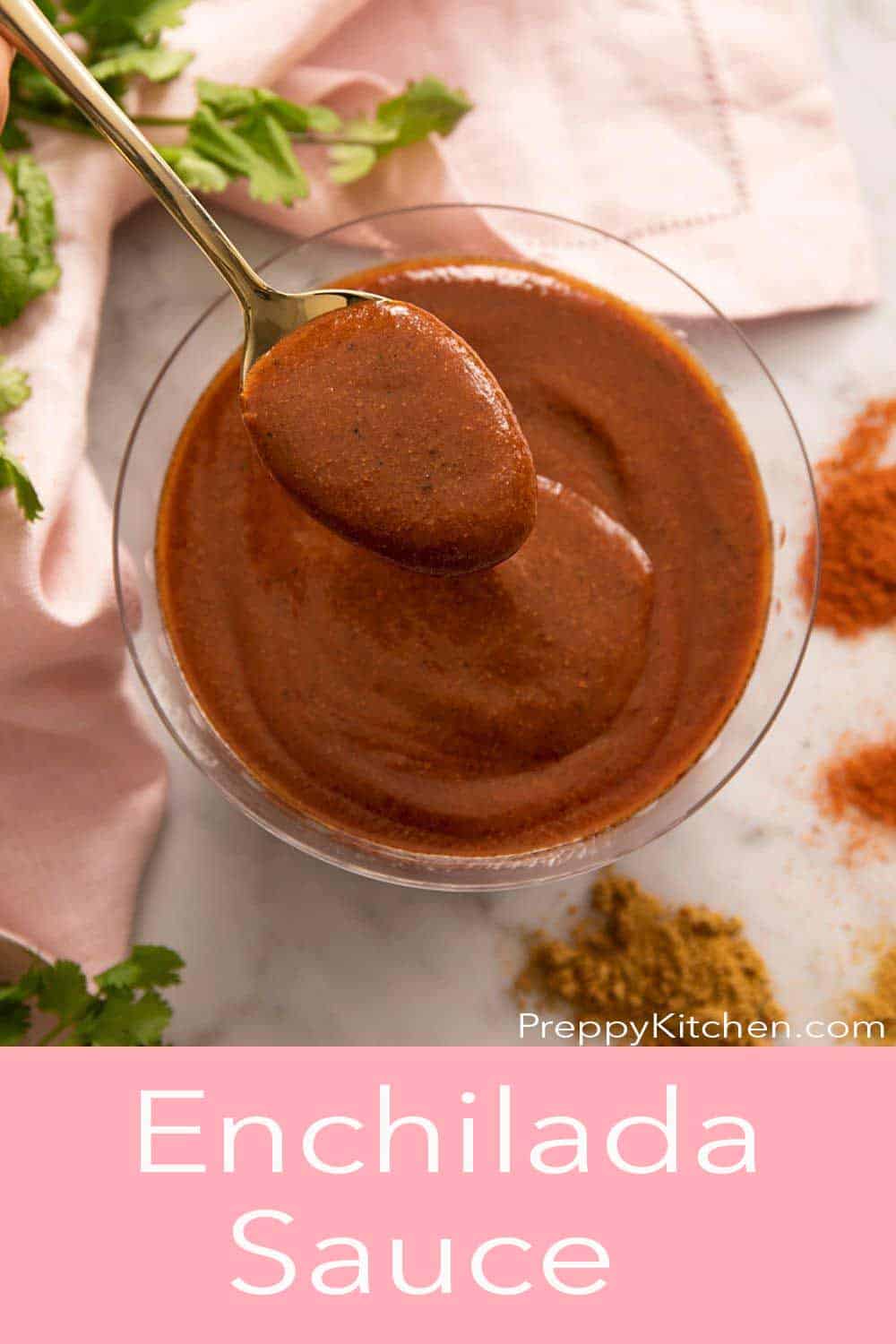 Enchilada Sauce Preppy Kitchen