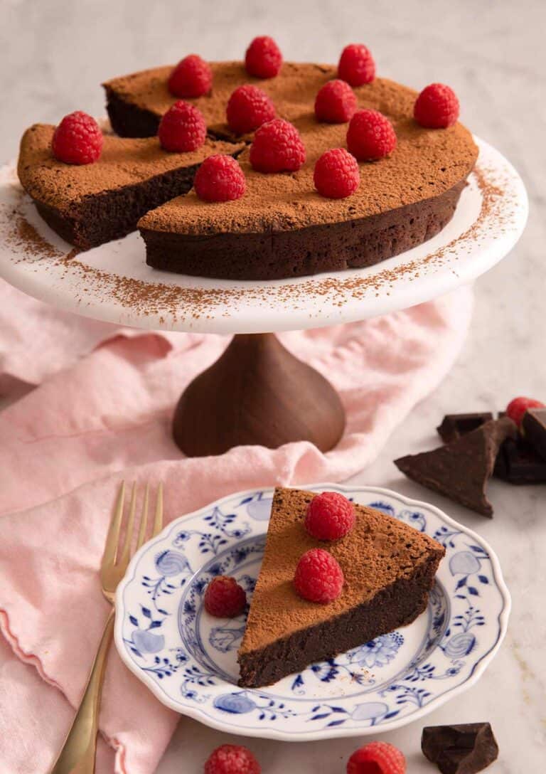 Flourless Chocolate Cake - Preppy Kitchen