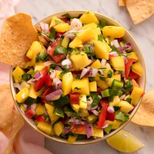 Mango Salsa - Preppy Kitchen