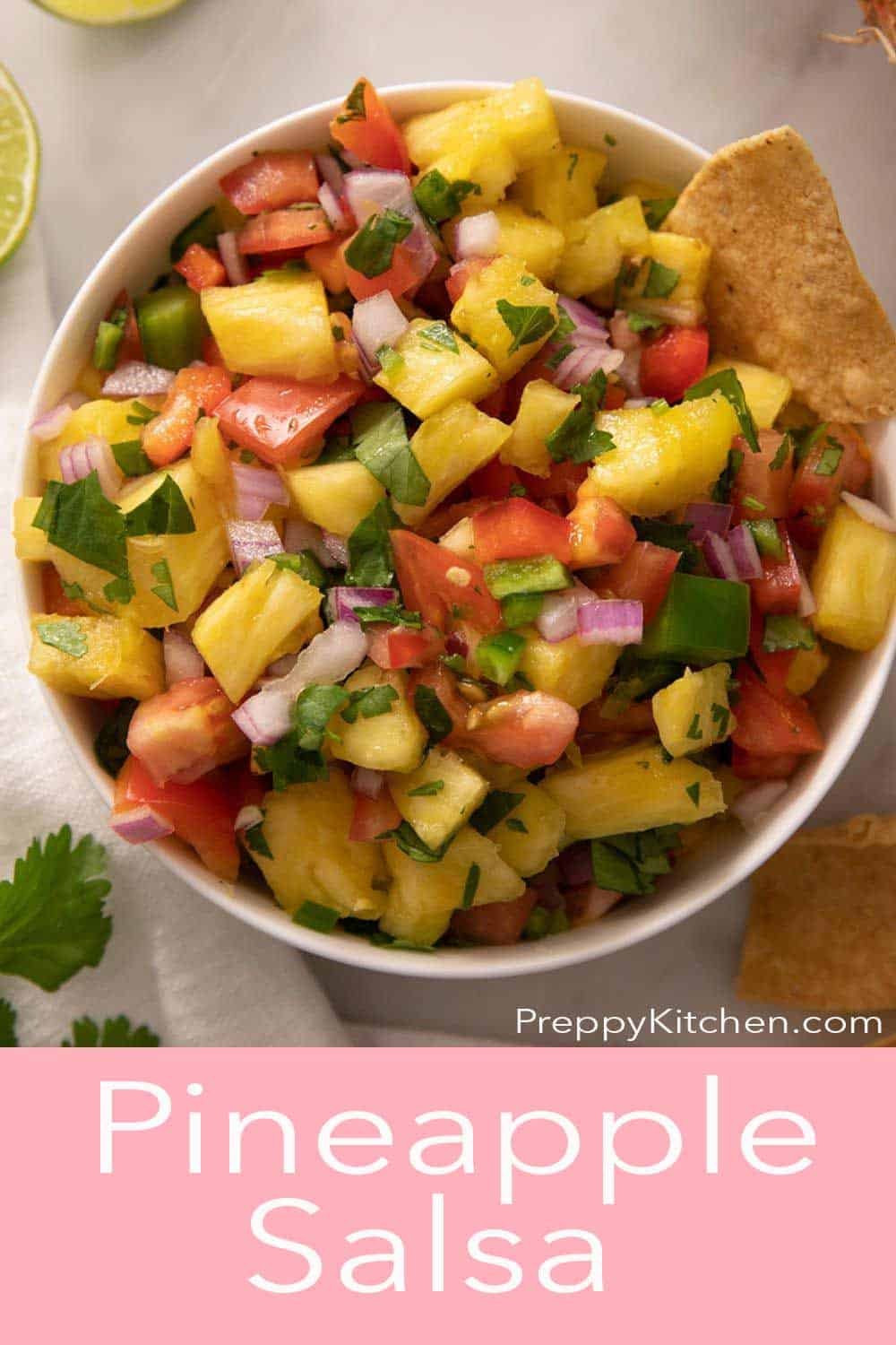 Pineapple Salsa Preppy Kitchen