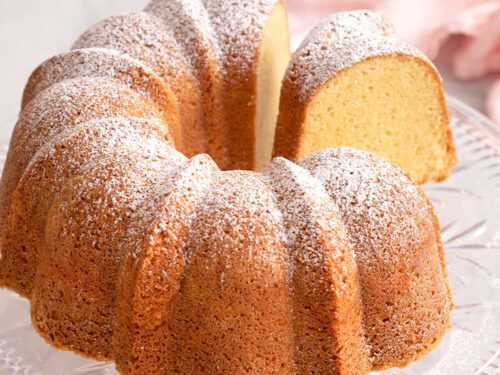 Sour Cream Kamut Pound Cake – The Food Nanny