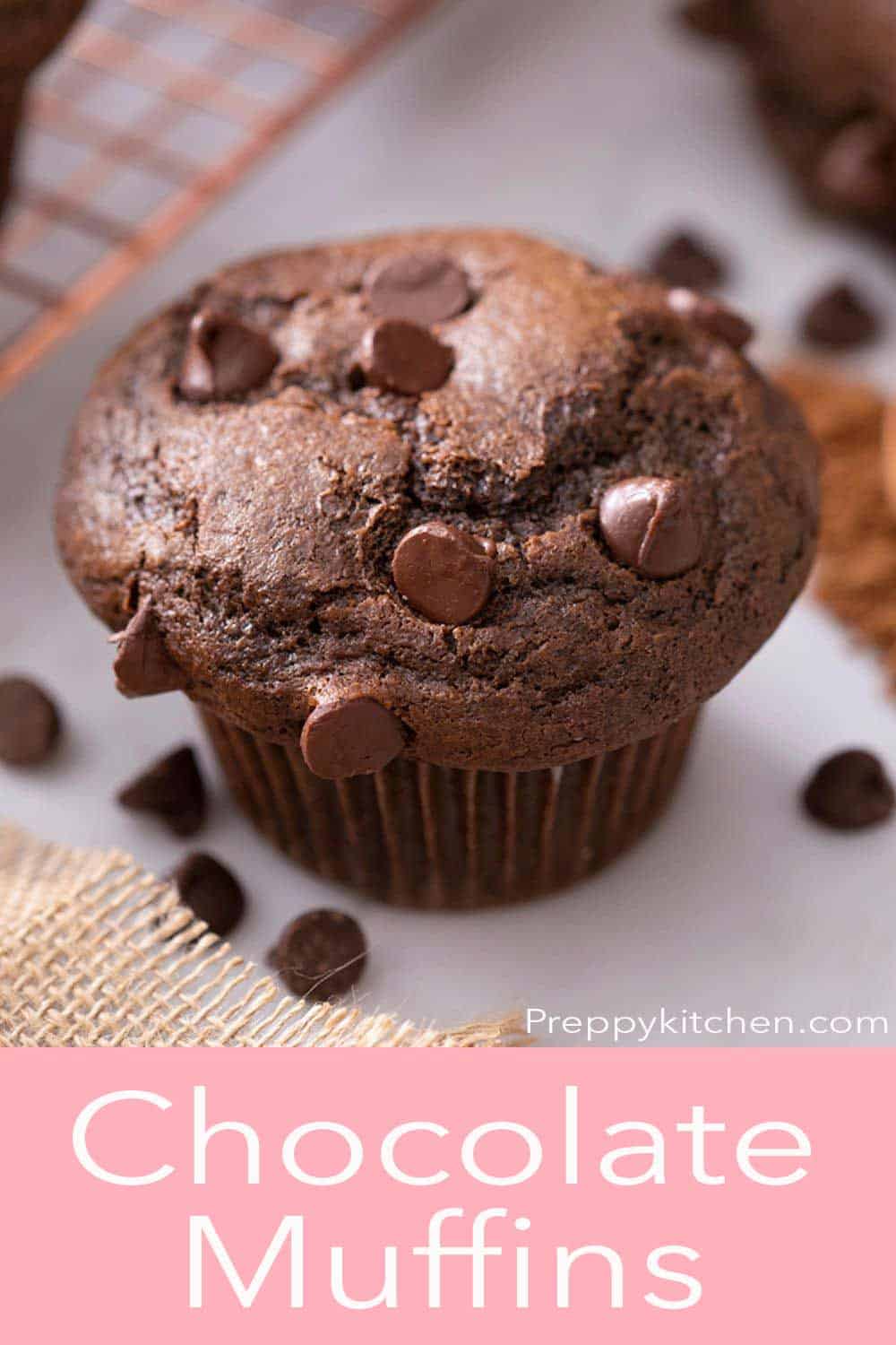 Chocolate Muffins Preppy Kitchen