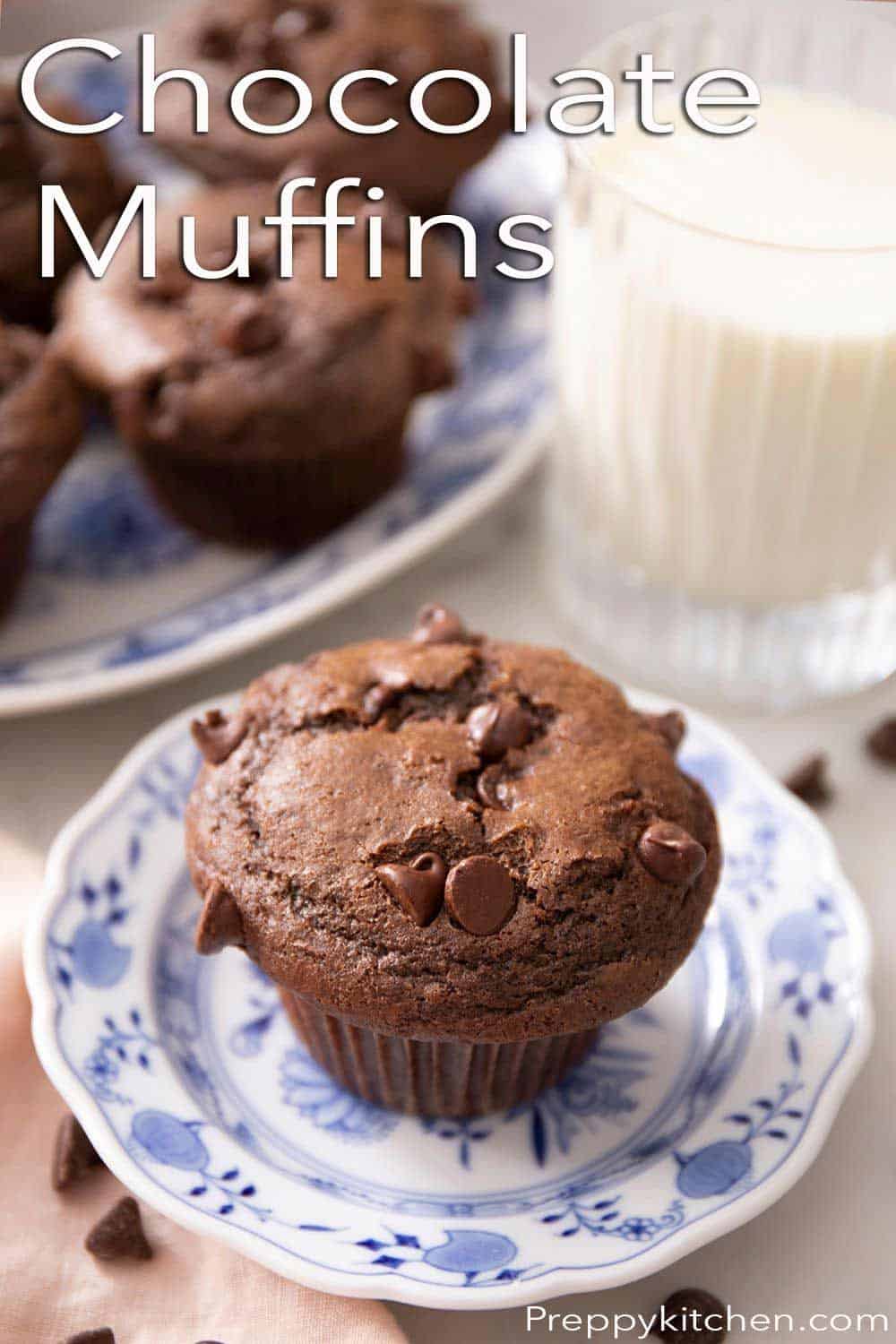 Chocolate Muffins Preppy Kitchen