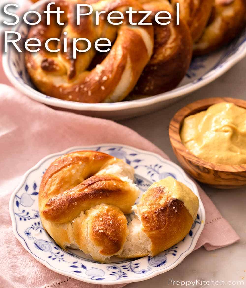 Soft Pretzels Recipe Preppy Kitchen