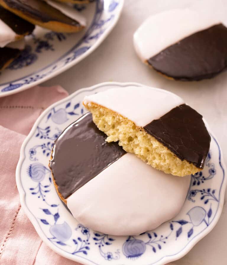 Black and White Cookies Preppy Kitchen