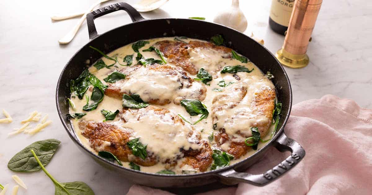 Chicken Florentine - Preppy Kitchen