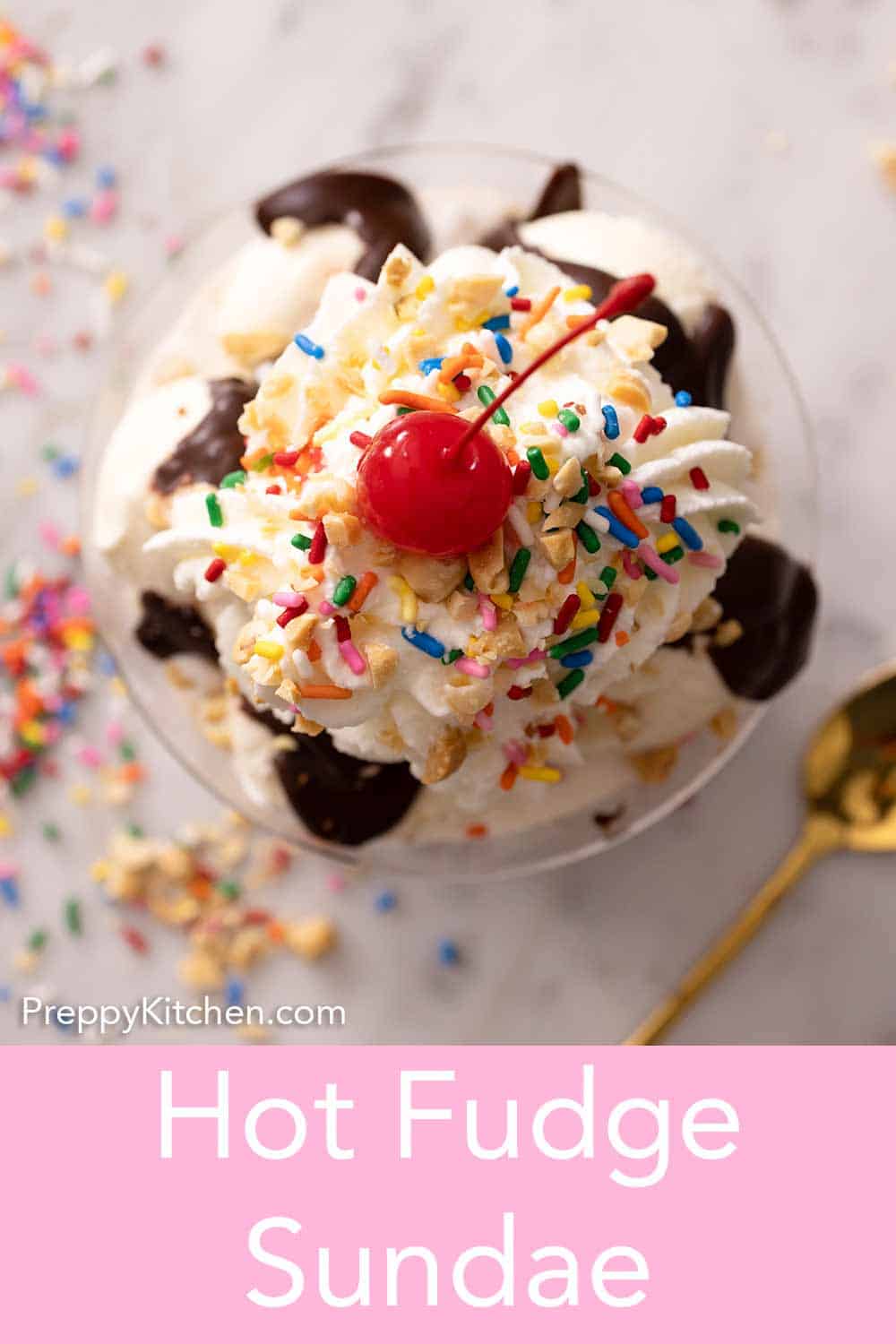 Hot Fudge Sundae Preppy Kitchen